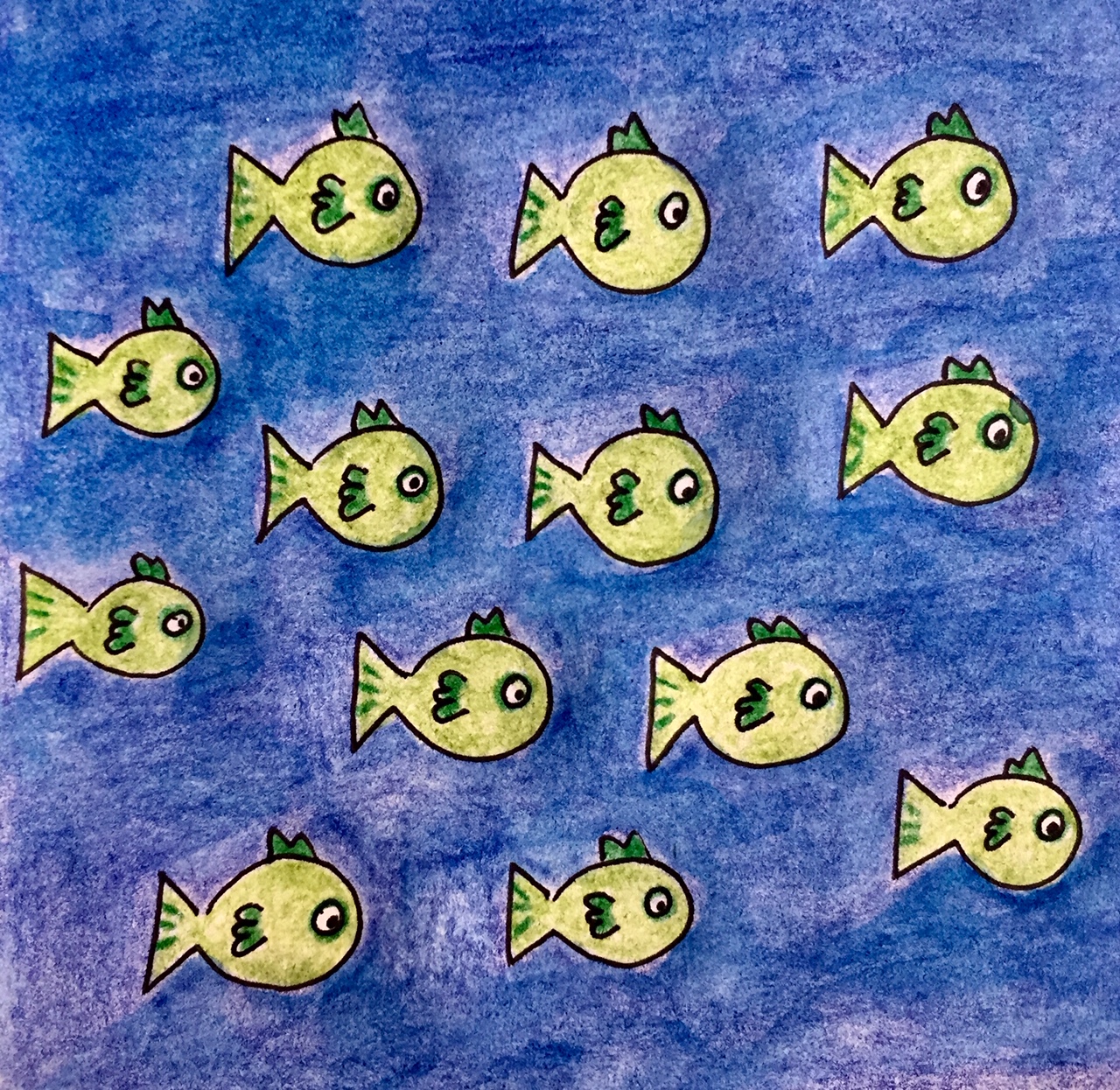 peces verdes